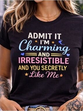 2/$30 Woman’s graphic tee shirt custom tee sarcastic funny summer tee shirt lot